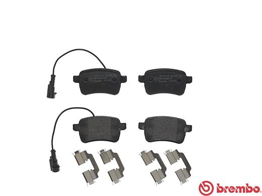 A.B.S. P 23 133 BREMBO Bremsbelagsatz, Scheibenbremse